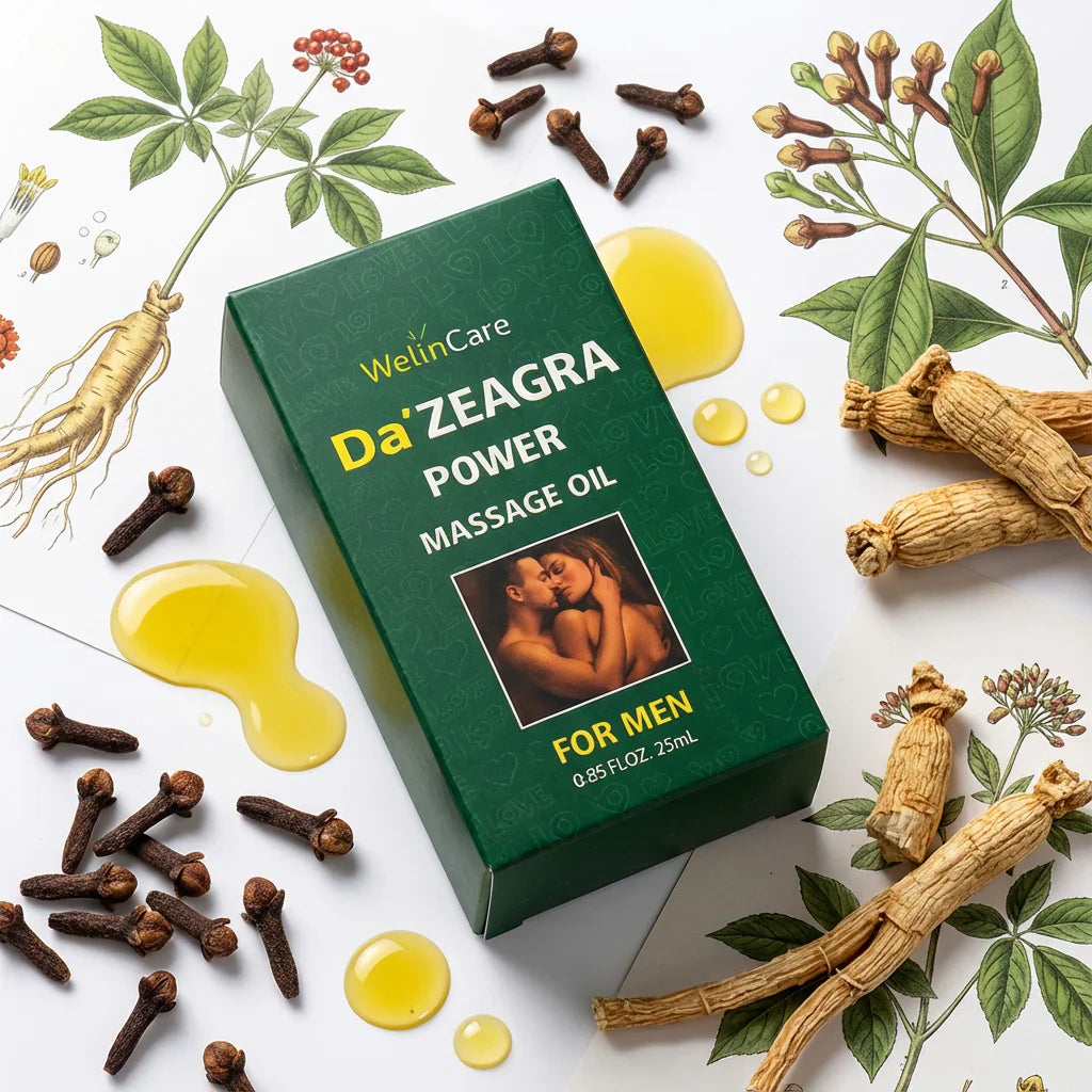 Da Zeagra Herbal Power Massage Oil