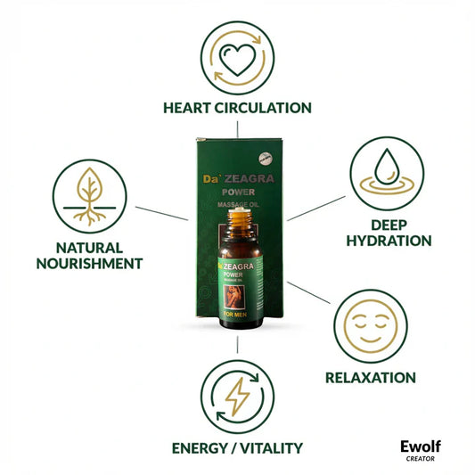 Da Zeagra Herbal Power Massage Oil